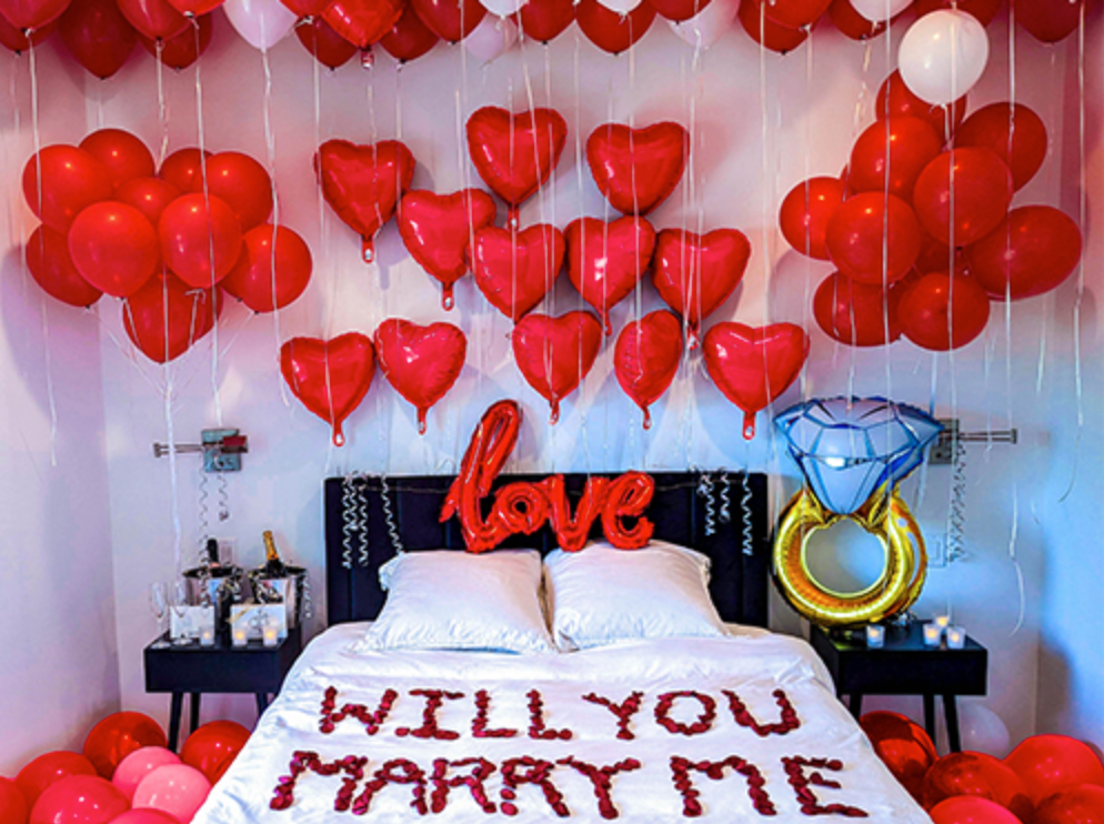 Proposal Room Decoration Silver Package