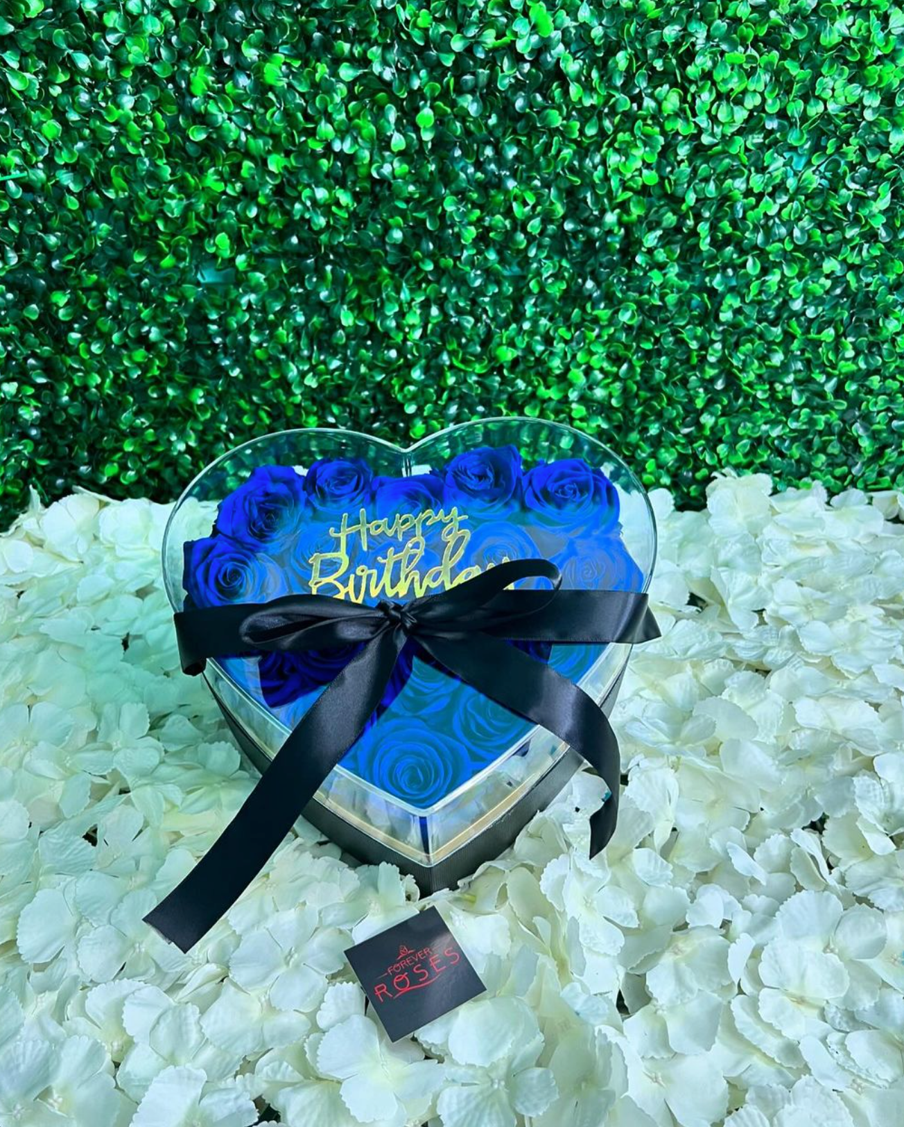 Heart Acrylic Box - forever roses store