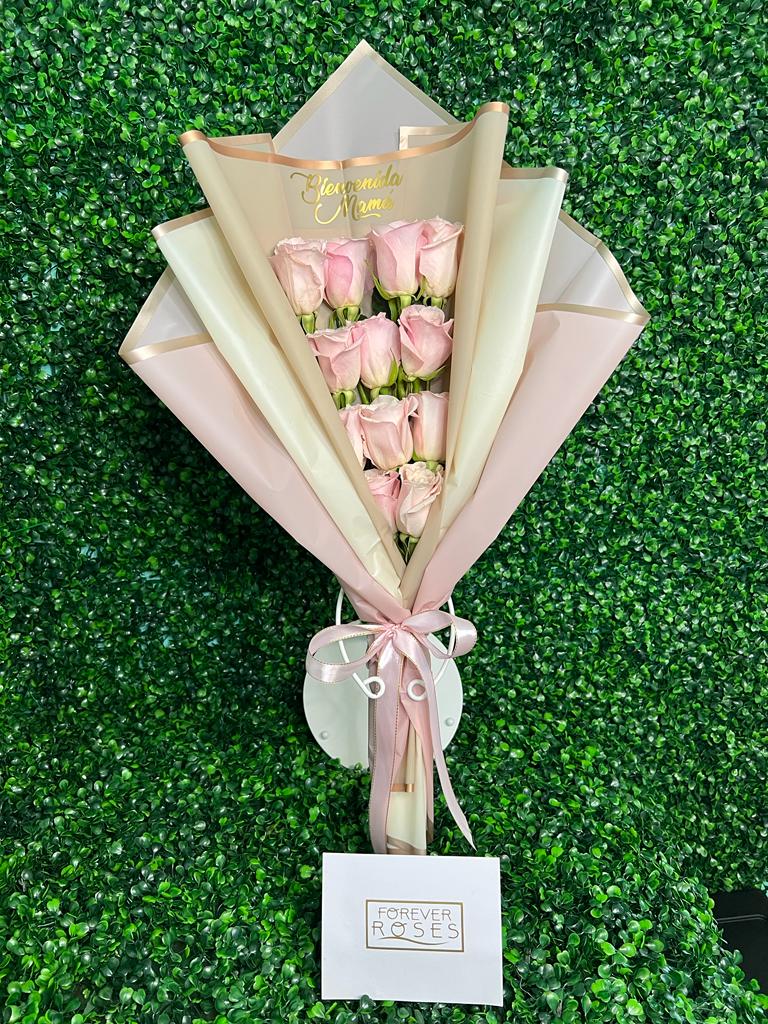 Pink Joy Bouquet - forever roses store
