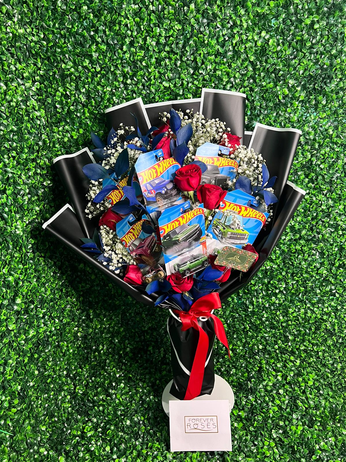 Hot Wheels Bouquet - forever roses store