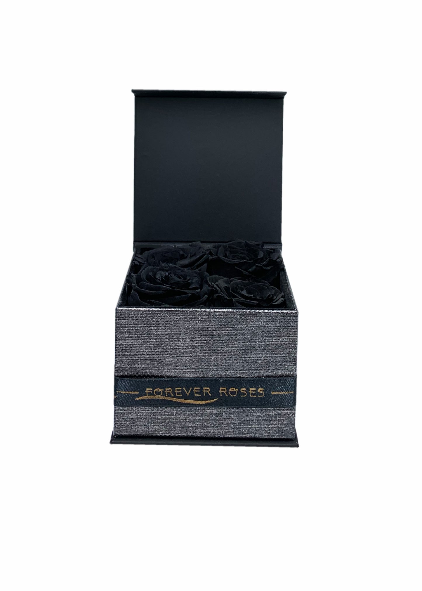 Gift Box - Four Preserved Roses - forever roses store