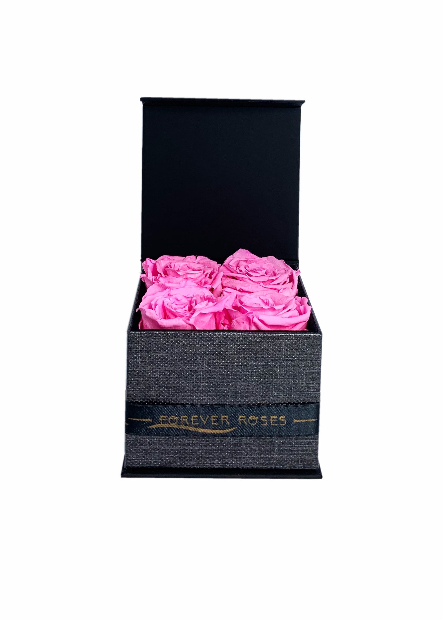 Gift Box - Four Preserved Roses - forever roses store