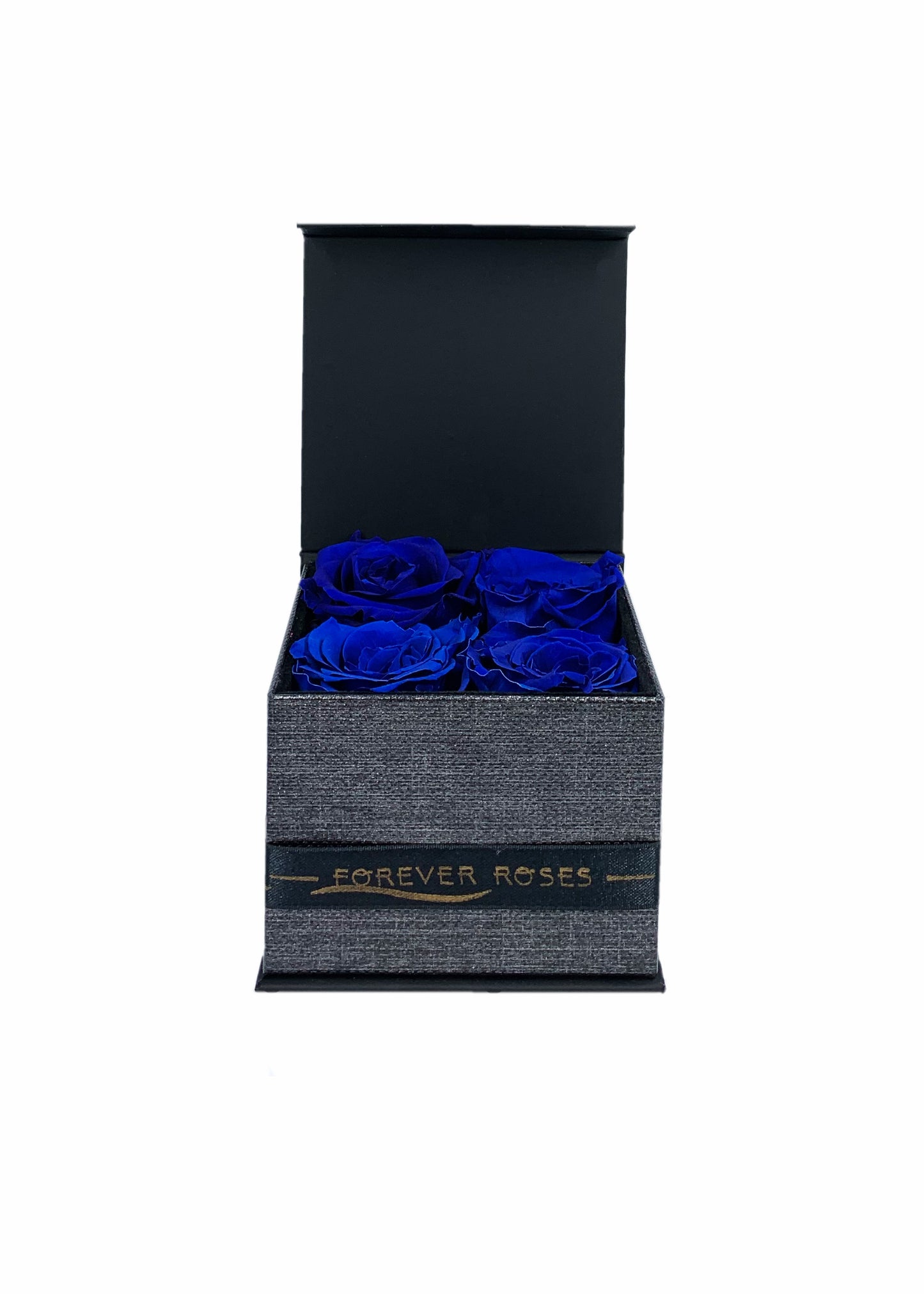 Gift Box - Four Preserved Roses - forever roses store