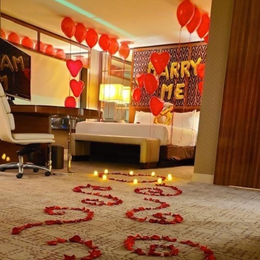 Proposal Room Decoration Gold Package